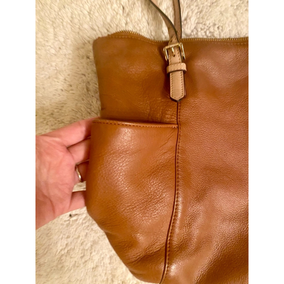 Michael Kors Tote Tan Leather Bag - Picture 4 of 6